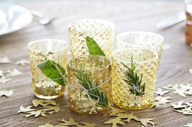 Rustic Votives for Your Reception