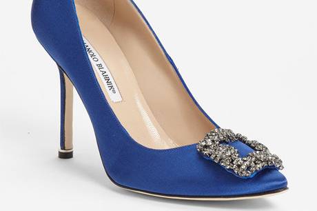 Brides Are Still Buying Carrie Bradshaw's Iconic Blue Wedding Shoes