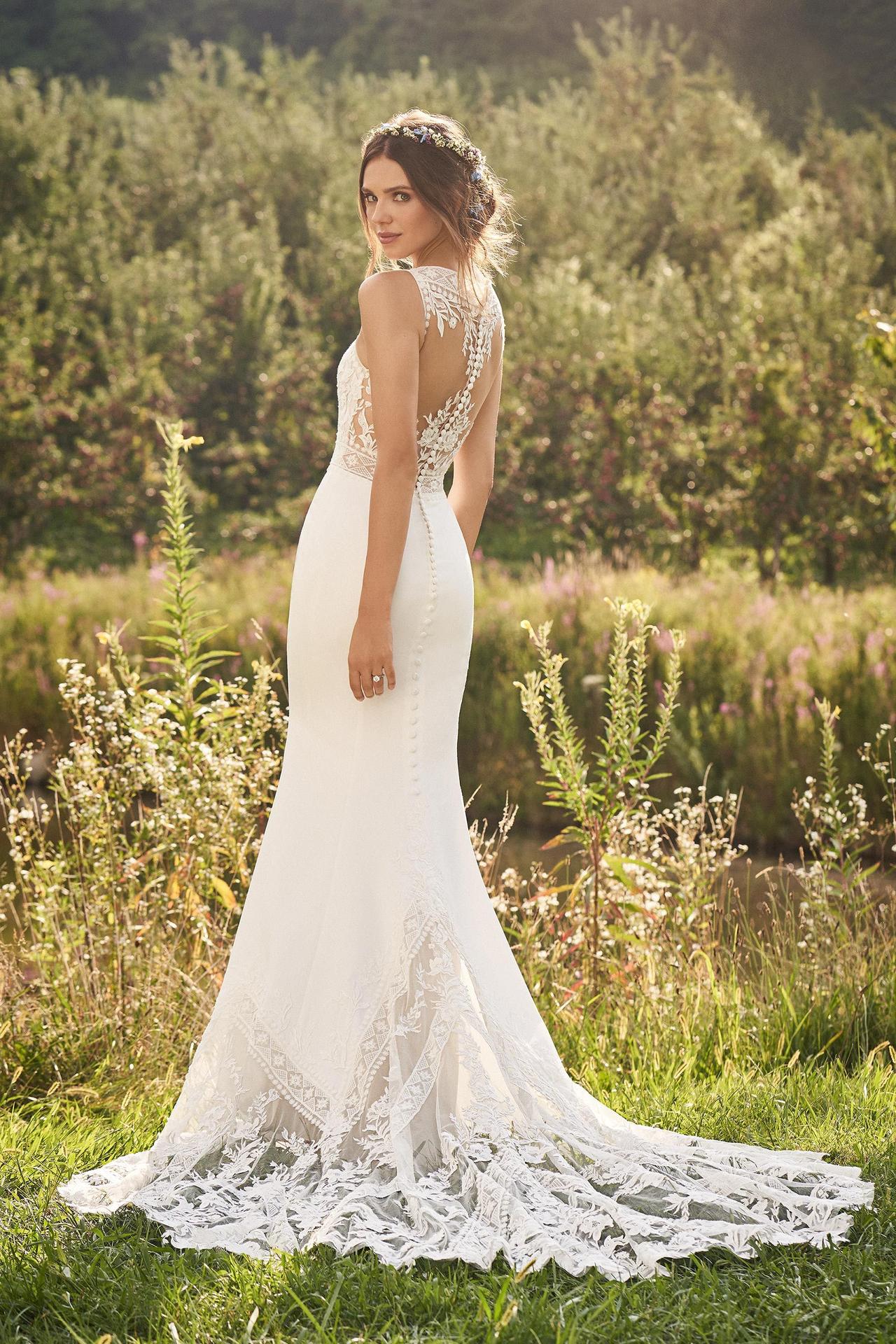 Crepe Gown by Lillian West