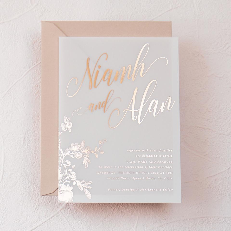 Themed Wedding Invitations - hitched.ie