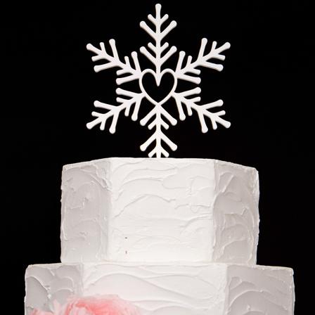 A Christmassy Cake Topper