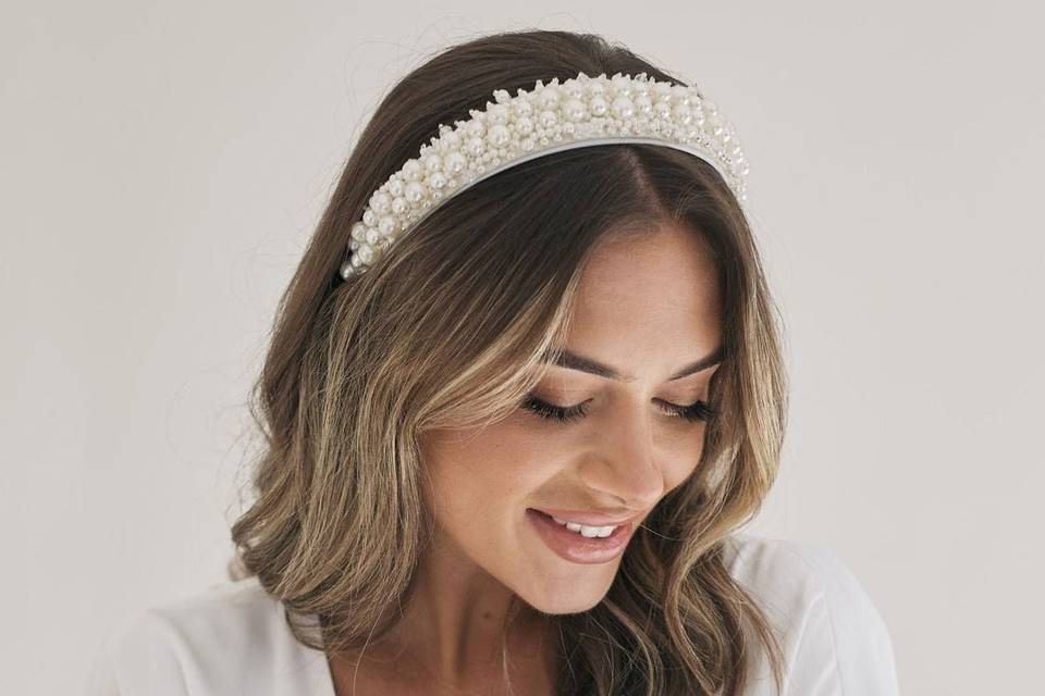 10 Bridal Headbands  