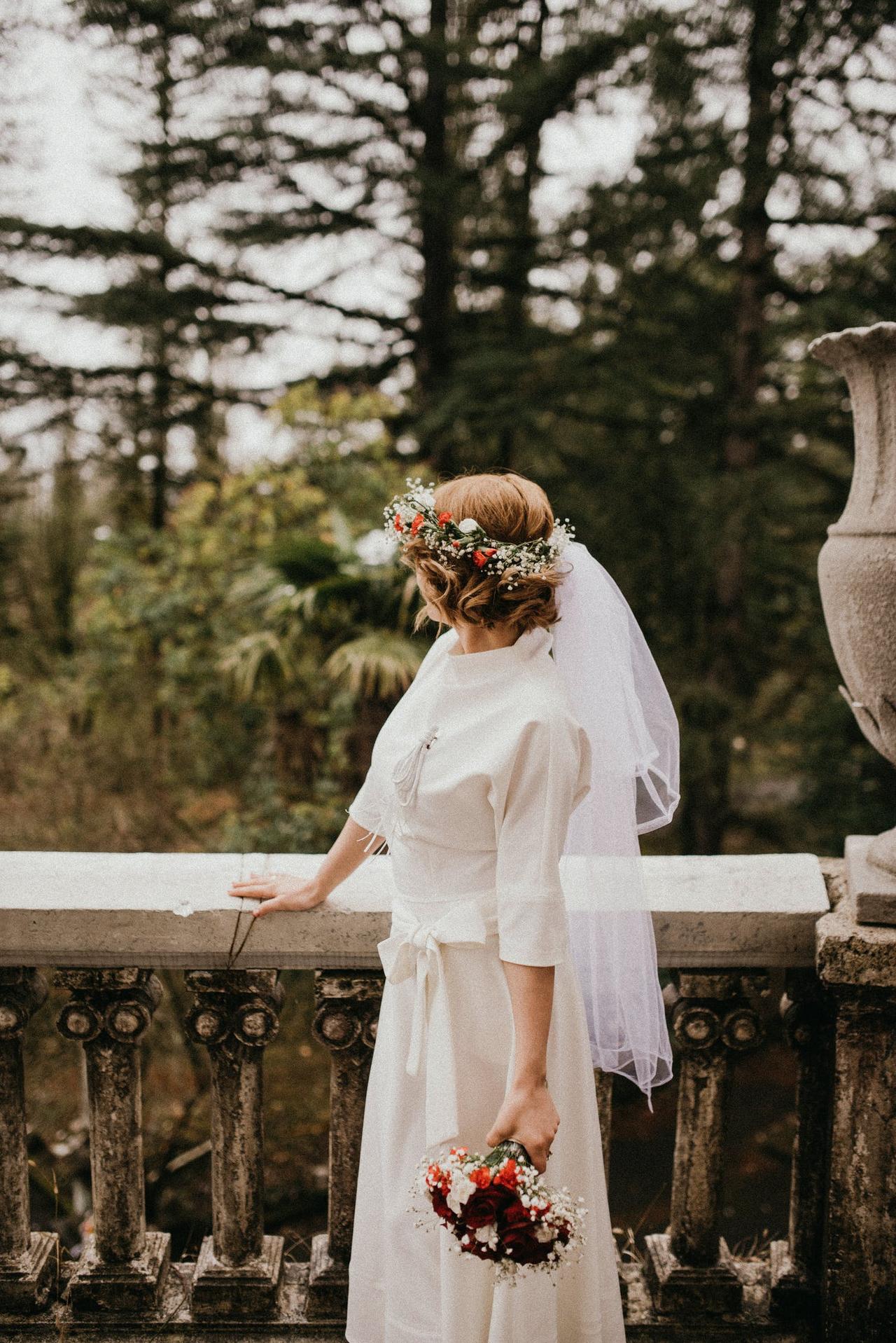 Traditional irish shop wedding dress