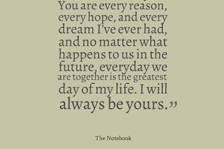 The Notebook Quote