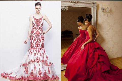 Red Wedding Dress