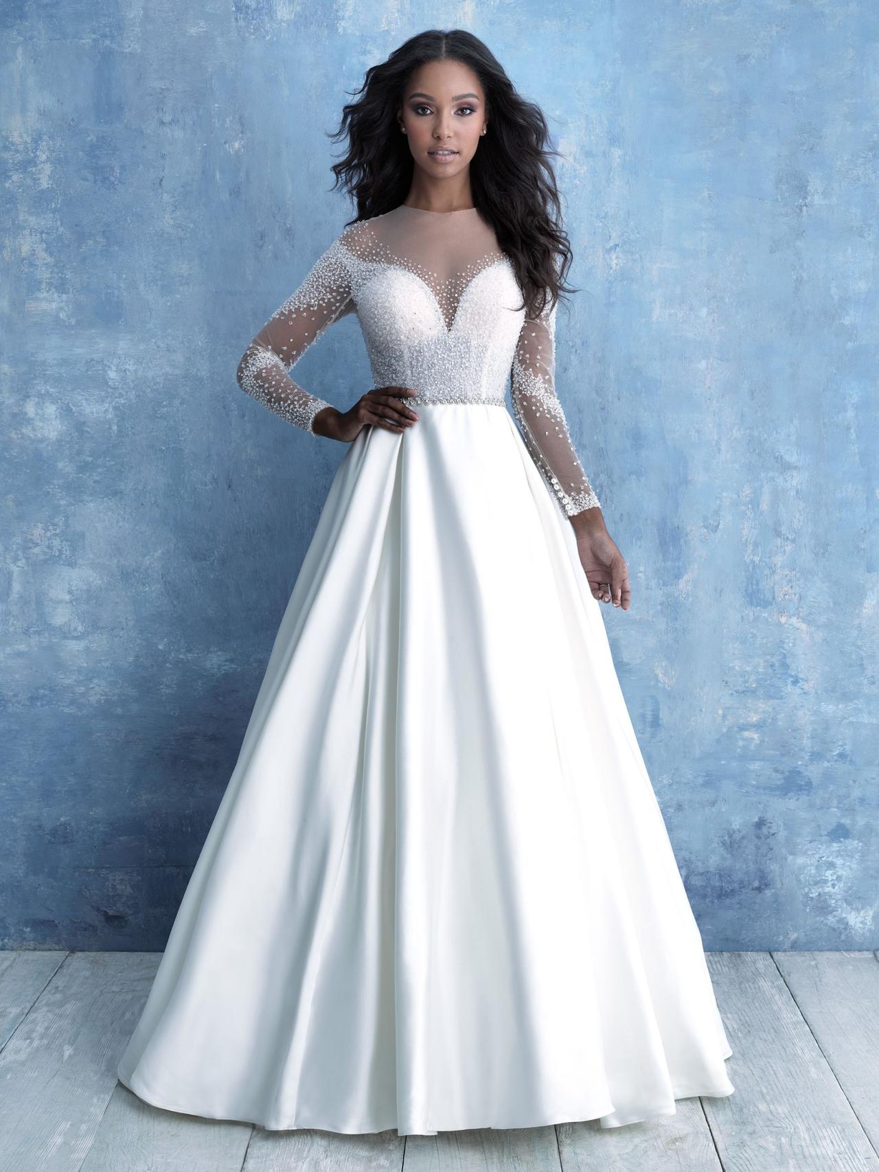 Blue winter wedding dresses best sale