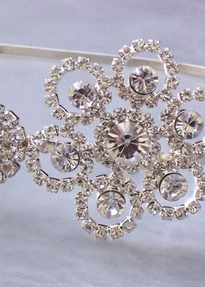 Bridal hairband set with diamante, Jules Bridal Jewellery