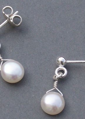 Freshwater pearl earrings, Jules Bridal Jewellery