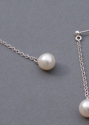 Freshwater pearl drop earrings, Jules Bridal Jewellery