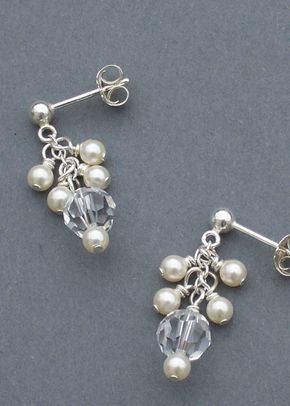 Swarovski crystal earrings, Jules Bridal Jewellery
