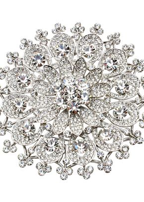Sunflower Comb 2, Crystal Bridal Accessories