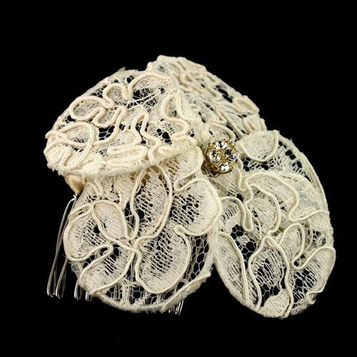 d. Lace Hair Clip, Disgraceful Grace