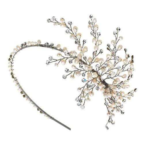 R. Pearl and crystal side tiara, Disgraceful Grace