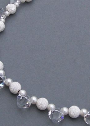 Swarovski crystal and stardust necklace, Jules Bridal Jewellery