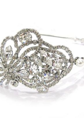 Bridal Bouquet Side Tiara, 3D Jewellery