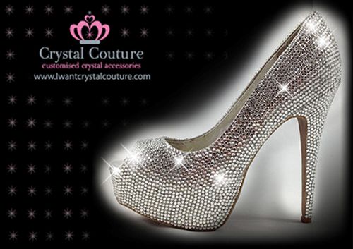 Crystal Couture Peeptoe, Crystal Couture