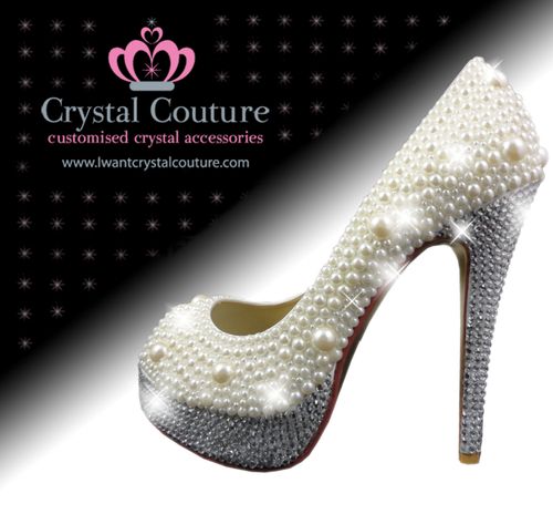 Pearl & Crystal Snowdrops, Crystal Couture