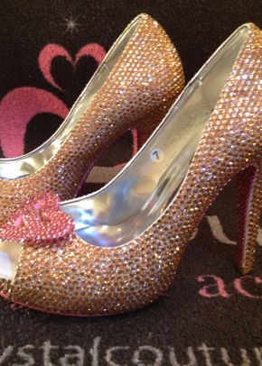Crystal Heart Peeptoes, Crystal Couture
