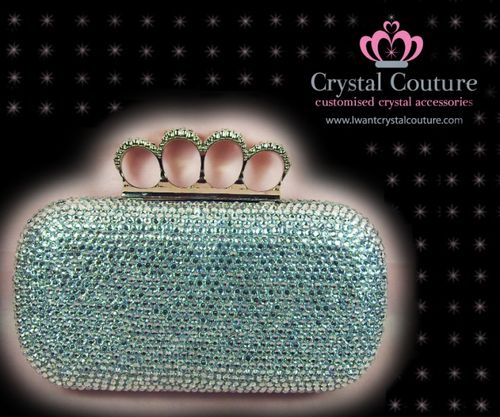 Crystal Clutch Bag, Crystal Couture