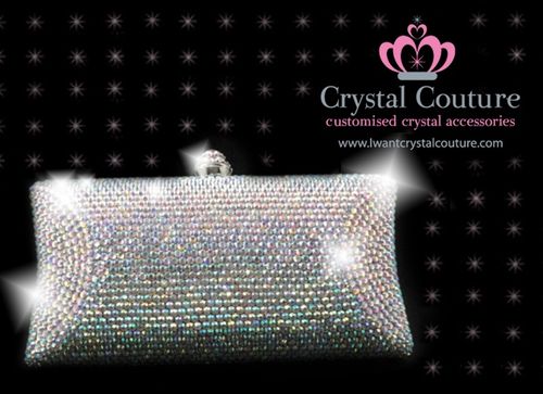 Crystal Party Clutch, Crystal Couture