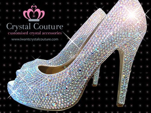 Crystal Peep Toes, Crystal Couture