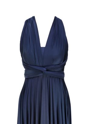 Navy Flutter with Bandeau, twobirds Bridesmaid