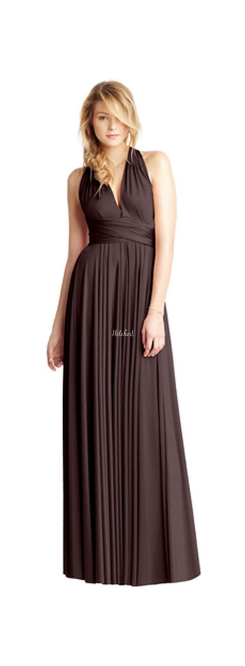 Classic Halter - Slate, twobirds Bridesmaid