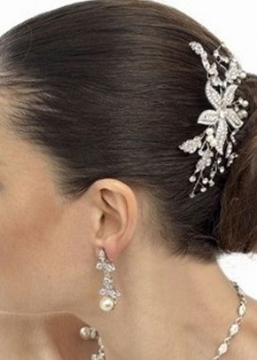 Nessa Pearl Comb, Jules Bridal Jewellery