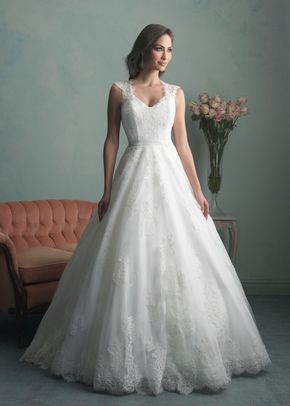 9166, Allure Bridals