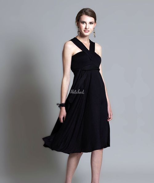 Bandeau Dress - V Neck, In One Clothing