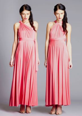 Coral Maxi Dress - Two, In One Clothing