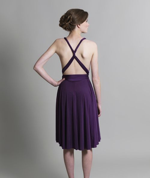 Sash Dress Cross Back, In One Clothing