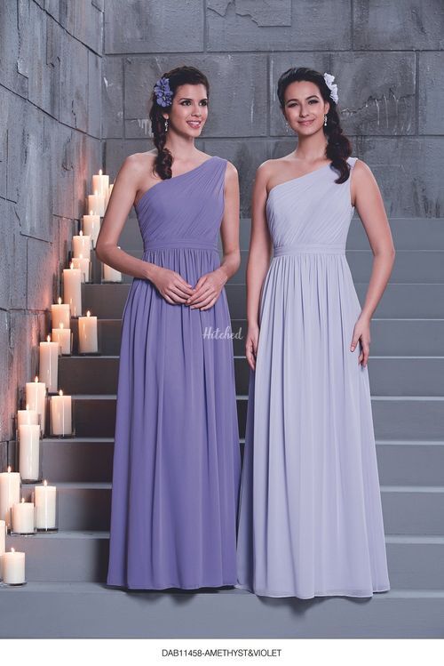 DAB11458-AMETHYST&VIOLET, DZage Bridesmaids