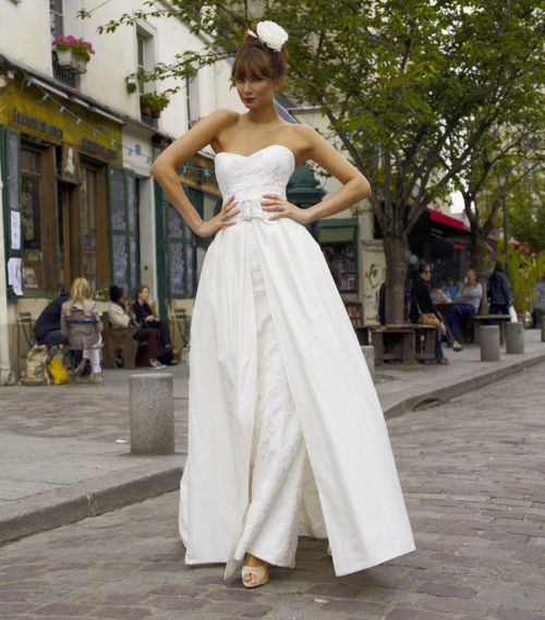 Mae & detachable skirt, Stephanie Allin Couture