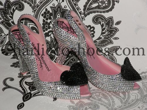 Vivienne Westwood Crystal Shoes, Charlie Co Shoes