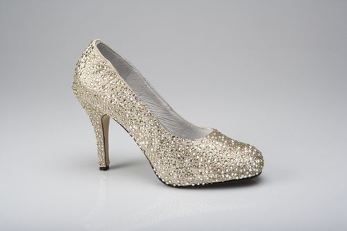 Crystal Slipper Gold, Crystal Couture