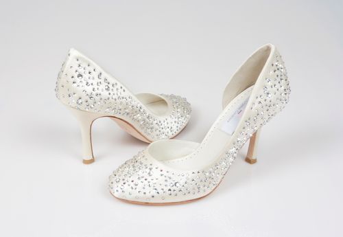 High Society Round Toe, Crystal Couture