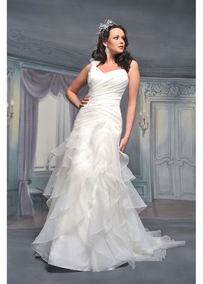 R524, White Rose Bridal