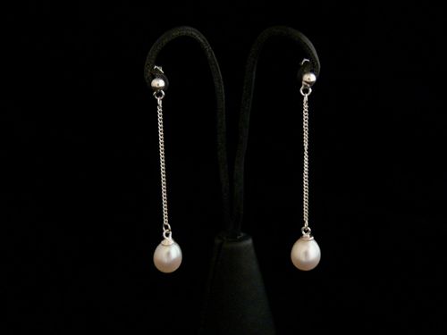 Pearl Earrings, Flo & Percy Jewellery