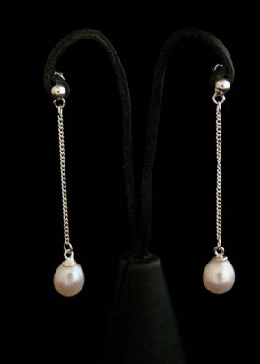 Pearl Earrings, Flo & Percy Jewellery