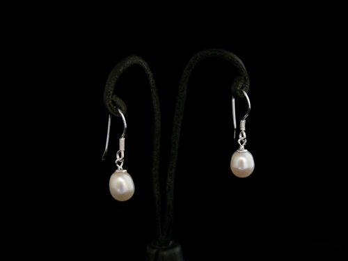 Pearl Drop Earrings, Flo & Percy Jewellery