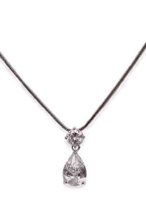 Peardrop Necklace, Ivory & Co Jewellery