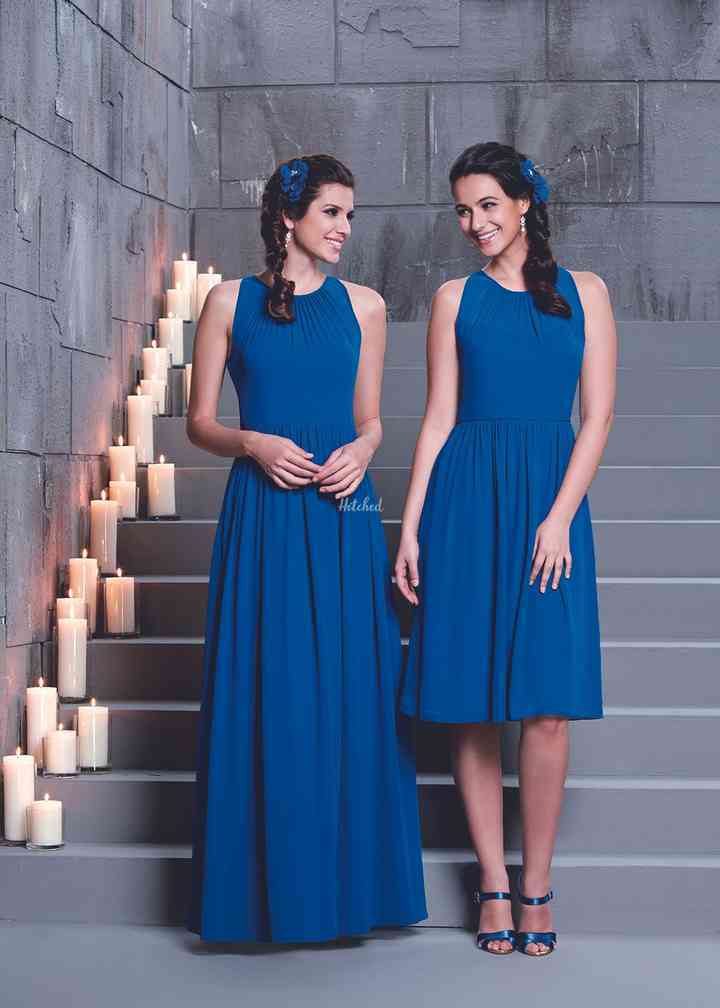 Horizon Blue Bridesmaid Dresses