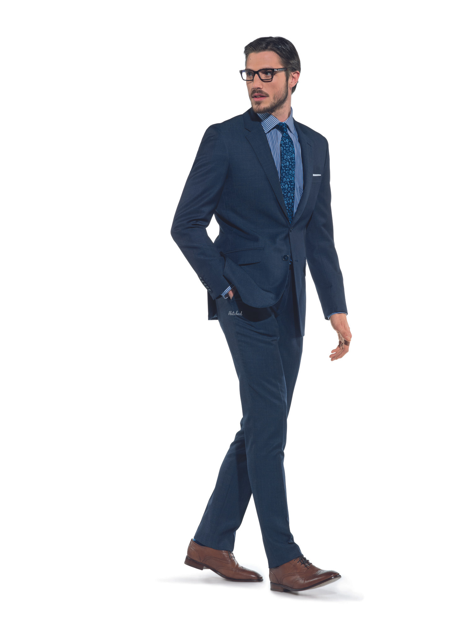 tm lewin wool suit