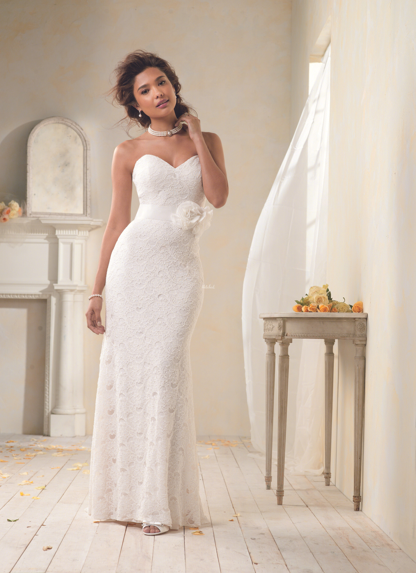 Alfred Angelo Sheath Wedding Dress