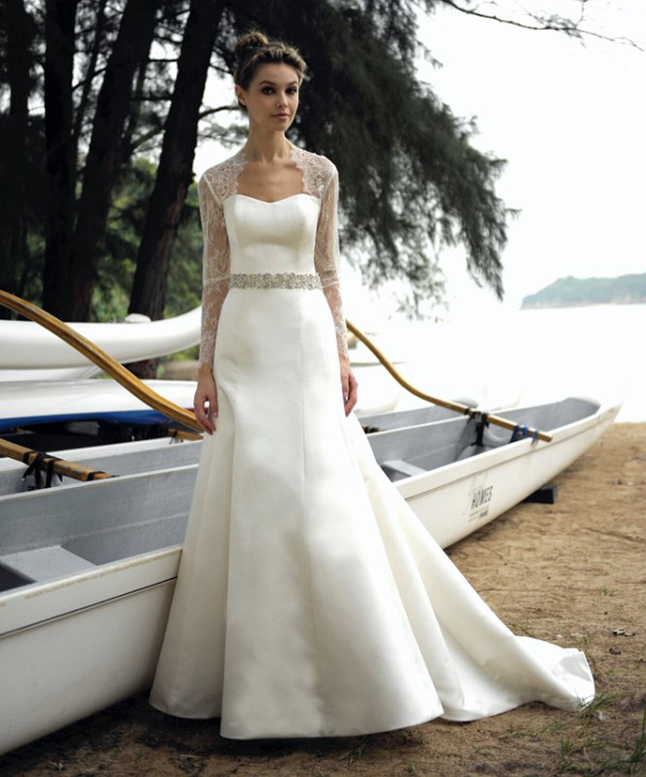 Grace Bolero Wedding Dress from Augusta Jones hitched.ie