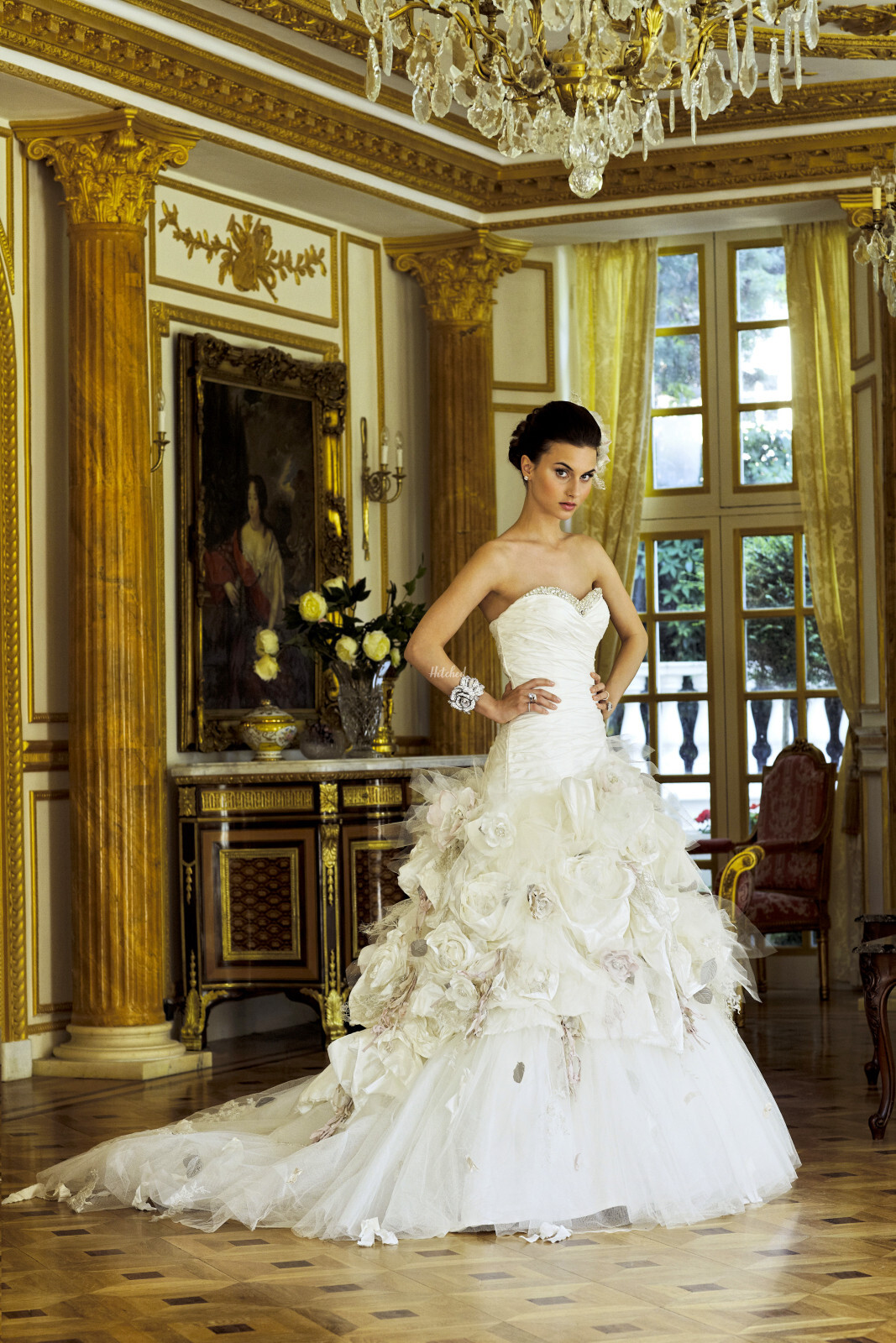 Flower Bomb Wedding Dress from Ian Stuart hitched.ie