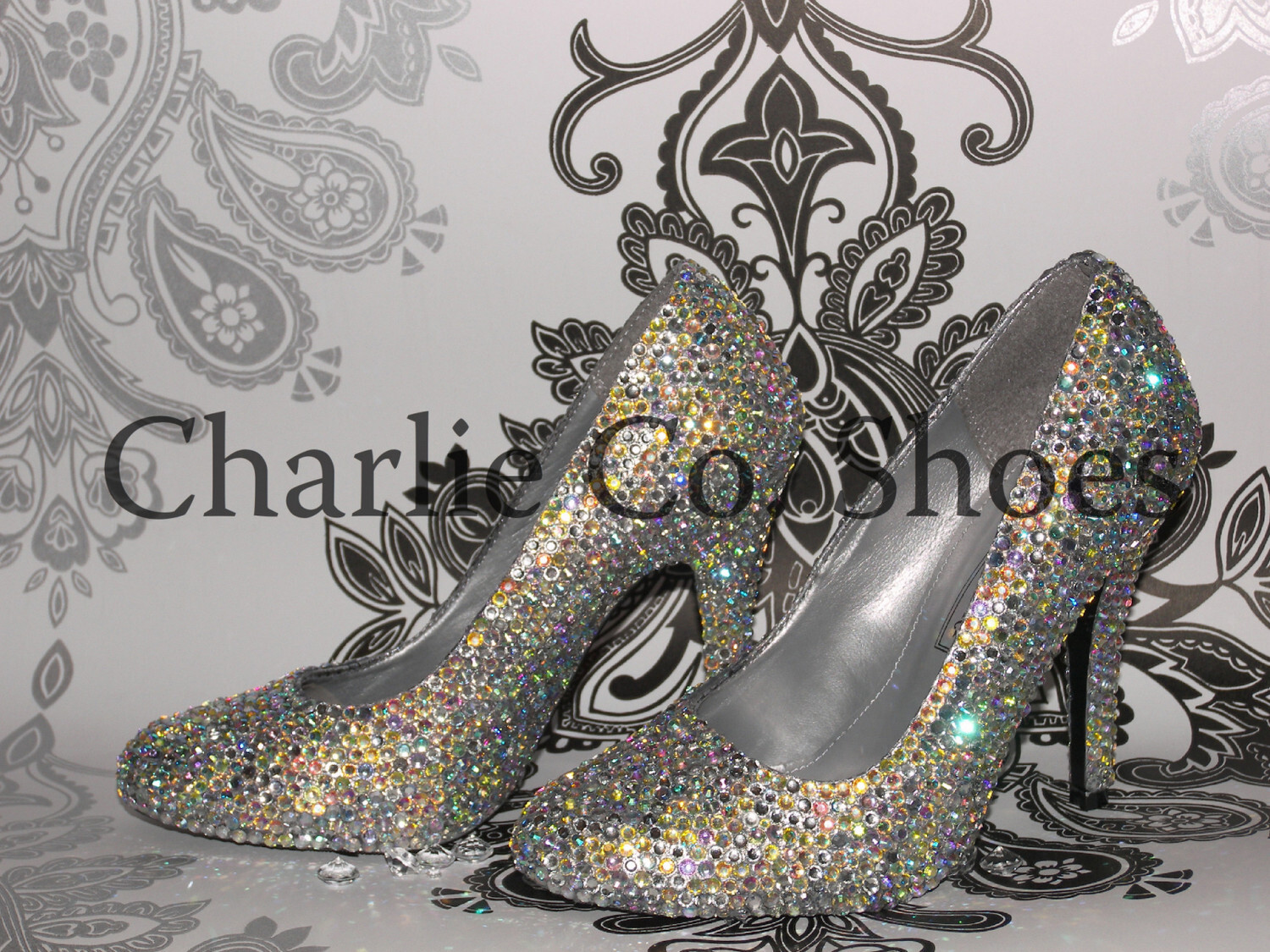 Coral stiletto store shoes