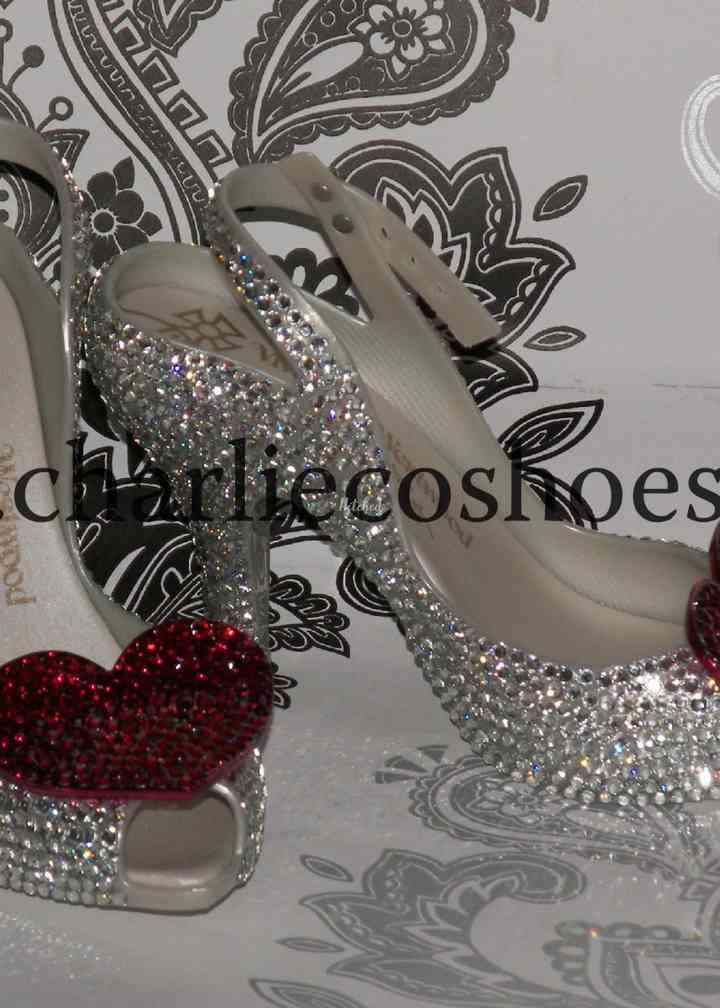 Vivienne Westwood Crystal Heels Wedding Shoes from Charlie Co Shoes -  