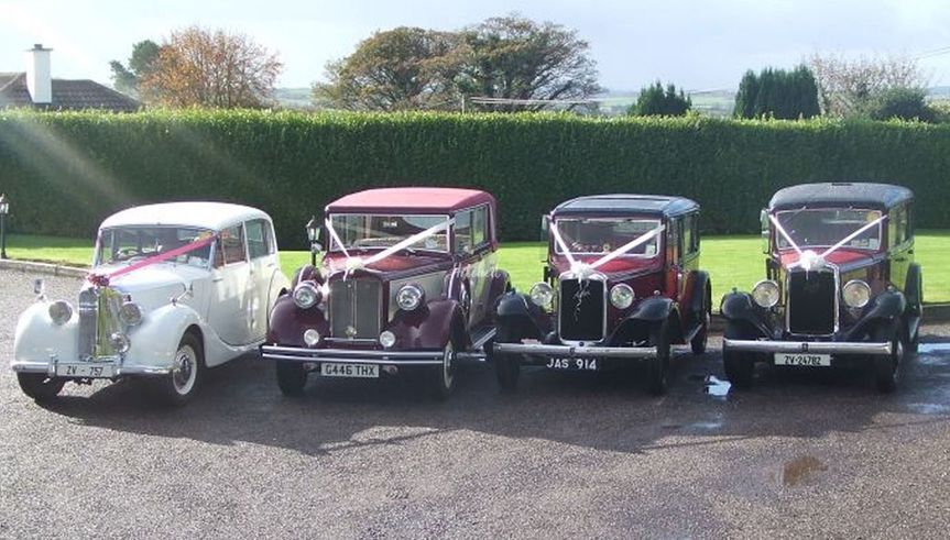 wedding vintage car hire